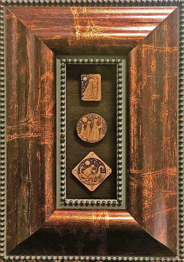 Wooden Tokens - Dutch Art Gallery