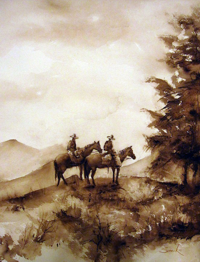 New Mexico Cowboys by Steve Simcik Dutch Art Gallery