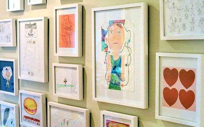 Child’s Play: Create a Gallery Wall of Your Child’s Artwork