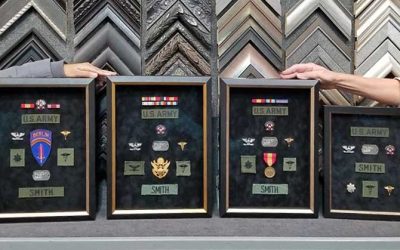 FRAMING PROJECT: Army Medals