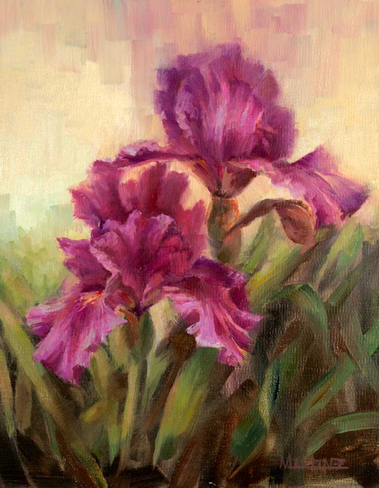 Iris Delight by Katherine Martinez - Dutch Art Gallery