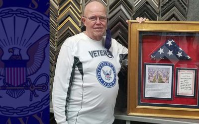 FRAMING PROJECT: Thank you for your service