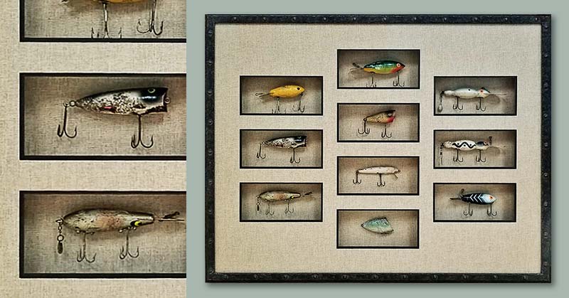 FRAMING PROJECT: Antique Fishing Lures