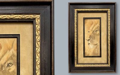 FRAMING PROJECT: Add Presence To Small Artwork