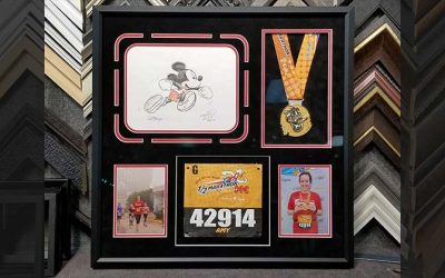 FRAMING PROJECT: Disney Half Marathon
