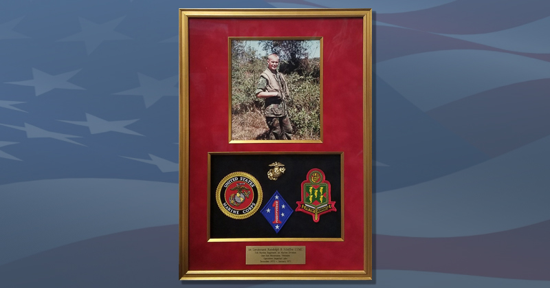 FRAMING PROJECT: Thank You For Your Service