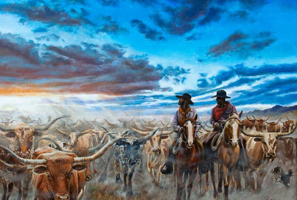 Chisholm Trail 1867 by James Loveless, Jr.