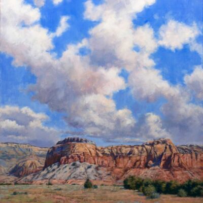 Ghost Ranch Cliffs by Gino Santa Maria