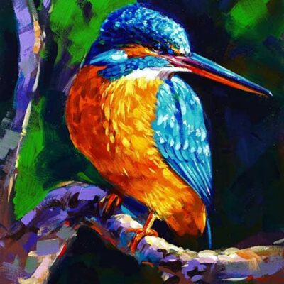 Kingfisher 1 by Richell Castellon